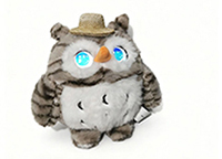 AI smart plush owl toy