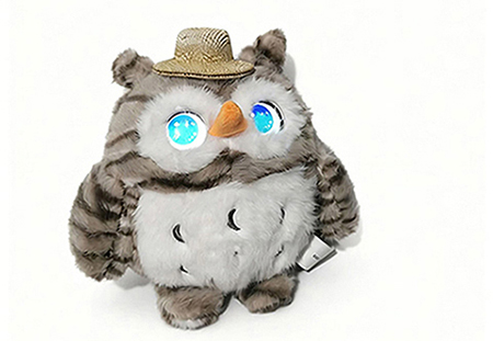 AI smart plush owl toy